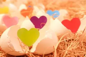 ハートが生まれる